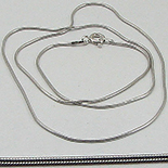 Lant argint cu rodiu - 44.5 cm/1 mm - LT54 Lant argint cu rodiu - 44.5 cm/1 mm - LT54