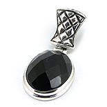 Pandantiv argint cu onix multifatetat - PK38 Pandantiv argint cu onix multifatetat - PK38