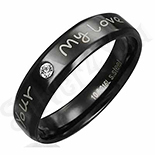 Inel inox "your my love" - IF911 Inel inox "your my love" - IF911