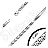 Lant inox lucios tip sarpe/ 3.2 mm - BF1125 Lant inox lucios tip sarpe/ 3.2 mm - BF1125