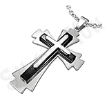Pandantiv inox cruce - PF1116 Pandantiv inox cruce - PF1116