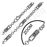 Lant inox 5 mm grosime/50 cm - BF6020 Lant inox 5 mm grosime/50 cm - BF6020