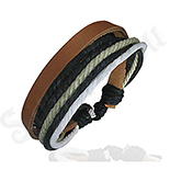 Bratara piele si sireturi - BF6153 Bratara piele si sireturi - BF6153