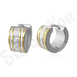 Cercei inox model grecesc - BK509 Cercei inox model grecesc - BK509