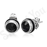 Cercei inox 8 mm - BK496 Cercei inox 8 mm - BK496