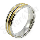 Verigheta inox aurit mode unisex - BR6060 Verigheta inox aurit mode unisex - BR6060