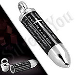 Pandantiv inox negru glont cruce cu "Tatal Nostru" - PK6015 Pandantiv inox negru glont cruce cu "Tatal Nostru" - PK6015